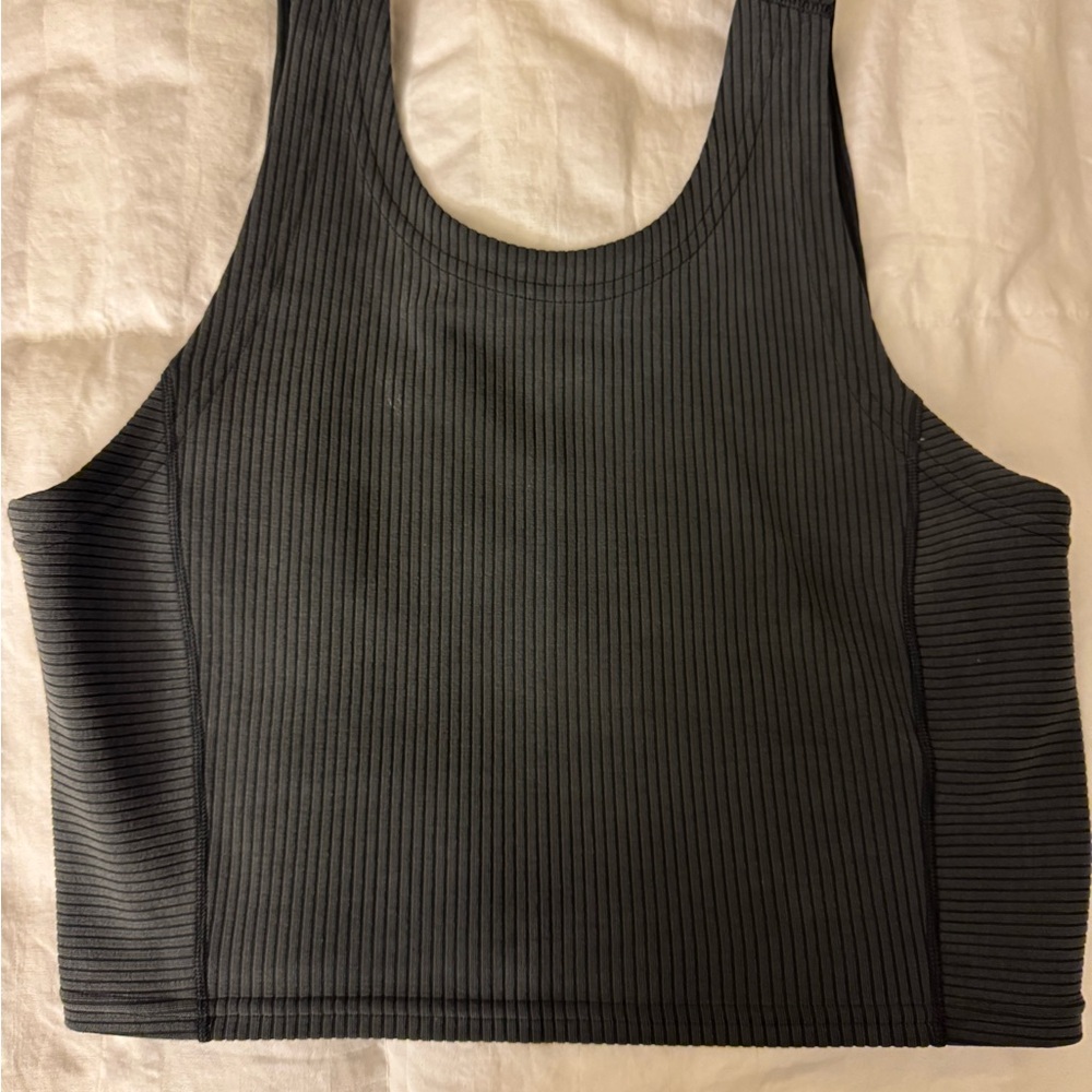 Lululemon Ribbed Softstreme Cropped Tank Top